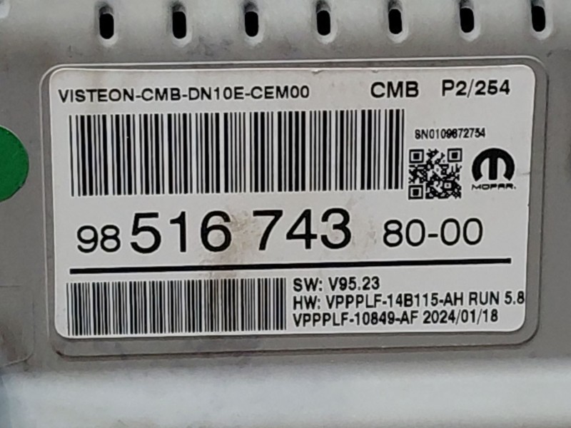 Recambio de cuadro instrumentos para peugeot 2008 (p2) allure referencia OEM IAM   