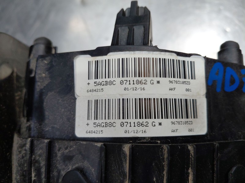Recambio de kit airbag para peugeot 308 active referencia OEM IAM 16108046ZD  