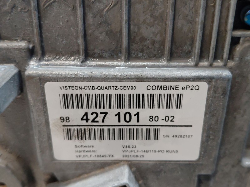 Recambio de cuadro instrumentos para peugeot 2008 (p2) bluehdi referencia OEM IAM 9842710180  