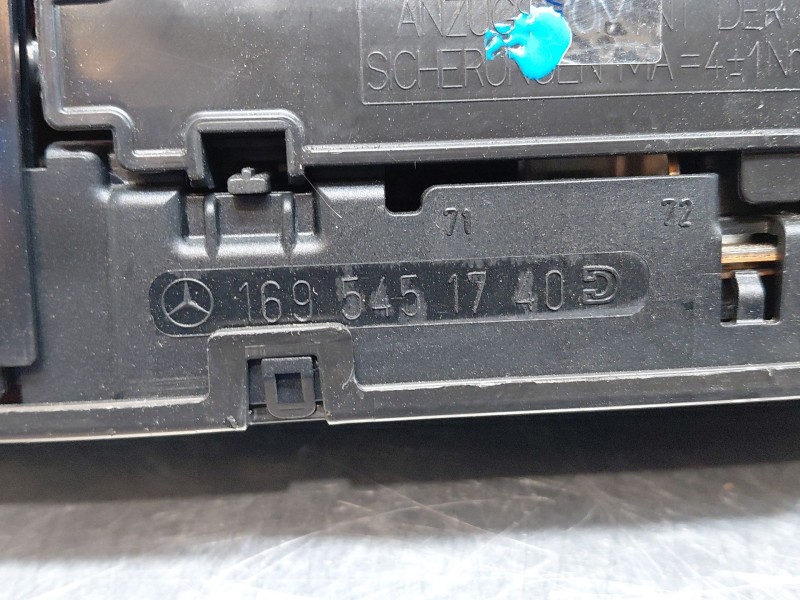 Recambio de caja reles / fusibles para mercedes-benz clase a (w169) elegance referencia OEM IAM A1695451740  