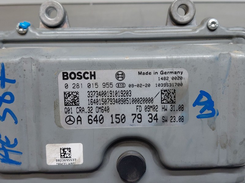 Recambio de centralita motor uce para mercedes-benz clase a (w169) elegance referencia OEM IAM A6401507934  