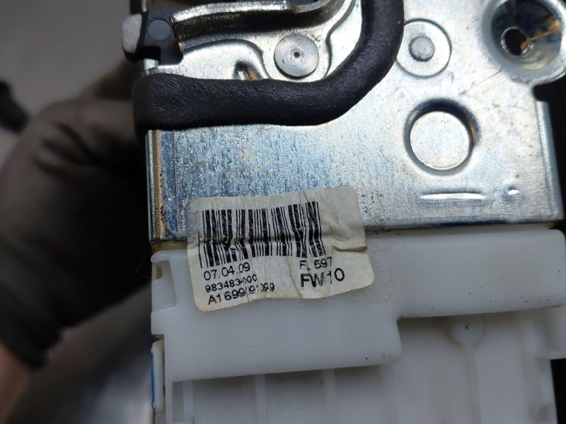 Recambio de cerradura puerta delantera izquierda para mercedes-benz clase a (w169) elegance referencia OEM IAM A1697201335  