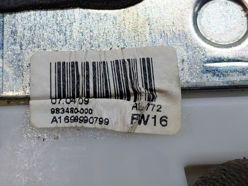 Recambio de cerradura puerta trasera izquierda para mercedes-benz clase a (w169) elegance referencia OEM IAM A1697302935  