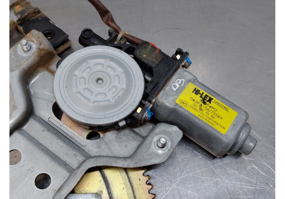 Recambio de elevalunas trasero derecho para kia carens i monospace (fc, fj) 2.0 crdi referencia OEM IAM K2FA72560C  