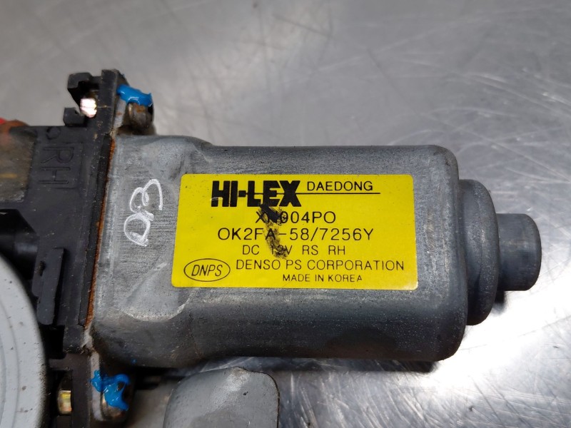 Recambio de elevalunas trasero derecho para kia carens i monospace (fc, fj) 2.0 crdi referencia OEM IAM K2FA72560C  