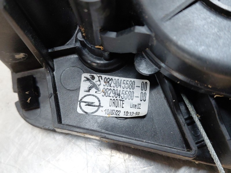 Recambio de elevalunas trasero derecho para peugeot 208 (p2) active pack referencia OEM IAM 9829045580  