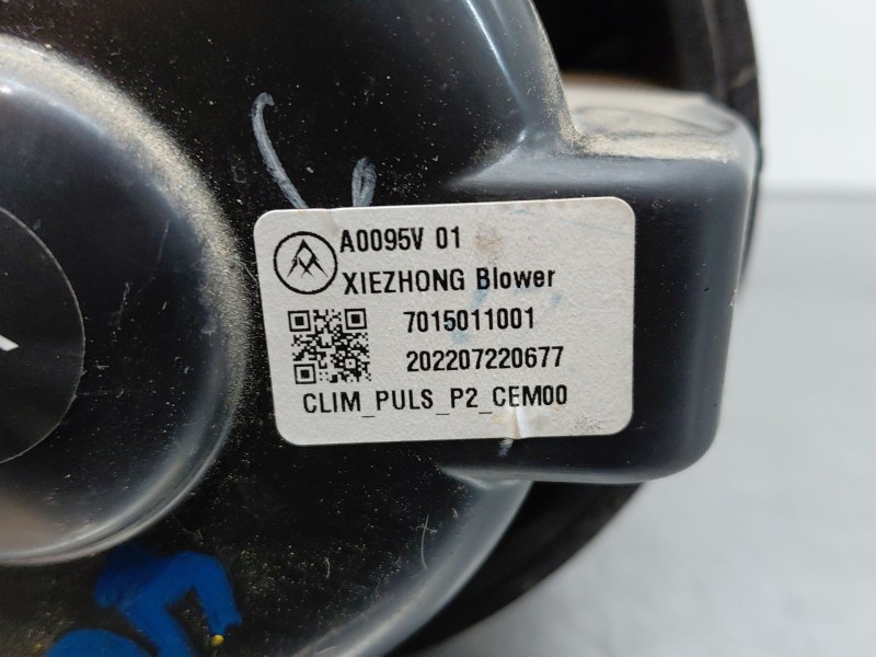 Recambio de motor calefaccion para peugeot 208 (p2) active pack referencia OEM IAM 9840566280  