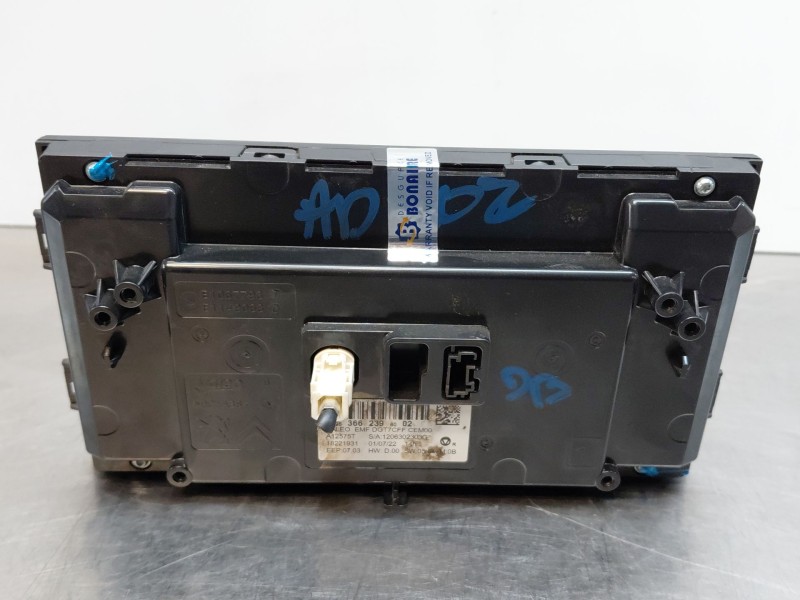 Recambio de pantalla multifuncion para peugeot 208 (p2) active pack referencia OEM IAM 9836623980  
