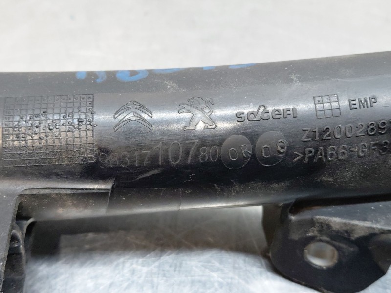 Recambio de tubo presion turbocompresor para peugeot 2008 (p2) bluehdi referencia OEM IAM 9831710780  