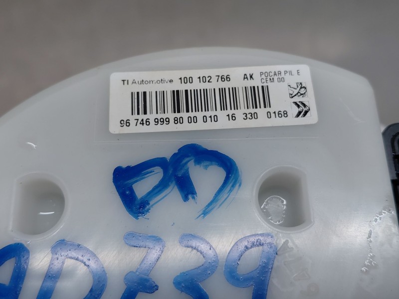 Recambio de aforador para peugeot 308 active referencia OEM IAM 9674699980  