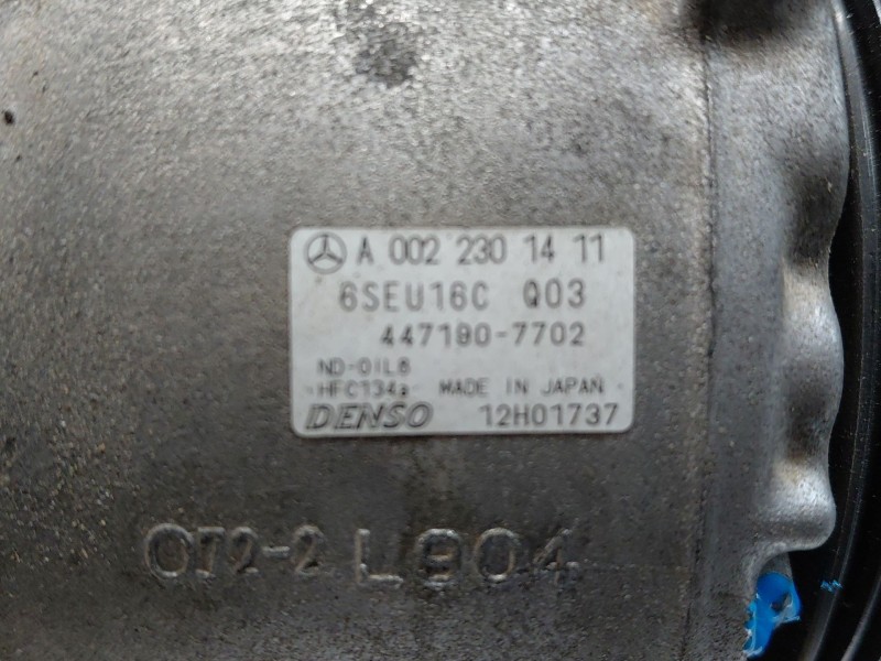 Recambio de compresor aire acondicionado para mercedes-benz clase b (w245) standard referencia OEM IAM A0022301411  