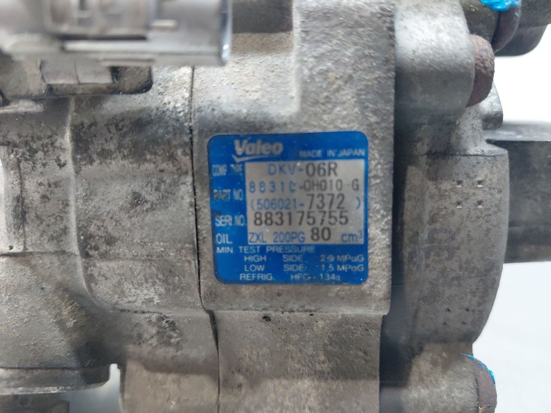 Recambio de compresor aire acondicionado para citroën c1 (pm_, pn_) 1.0 referencia OEM IAM 6453RJ  