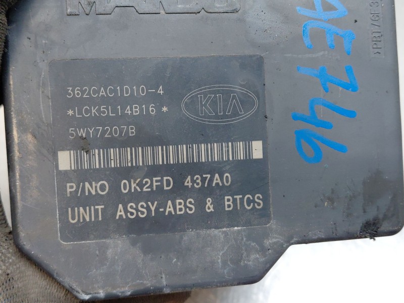 Recambio de abs para kia carens i monospace (fc, fj) 2.0 crdi referencia OEM IAM K2FC437A0  