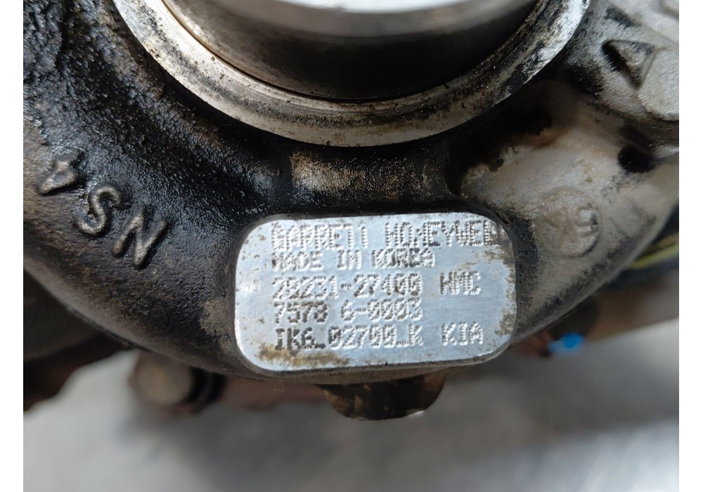 Recambio de turbocompresor para kia carens i monospace (fc, fj) 2.0 crdi referencia OEM IAM 2823127400 2823127400 