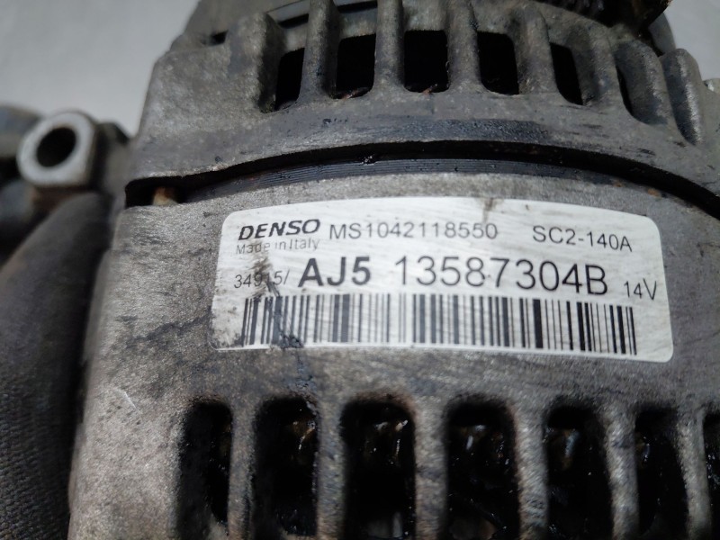 Recambio de alternador para opel zafira tourer selective referencia OEM IAM 13520813 13587304B 
