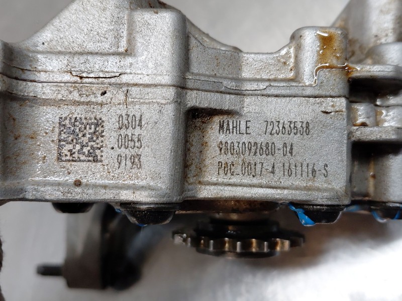 Recambio de bomba aceite para peugeot 308 active referencia OEM IAM 9837408880 9803092680 