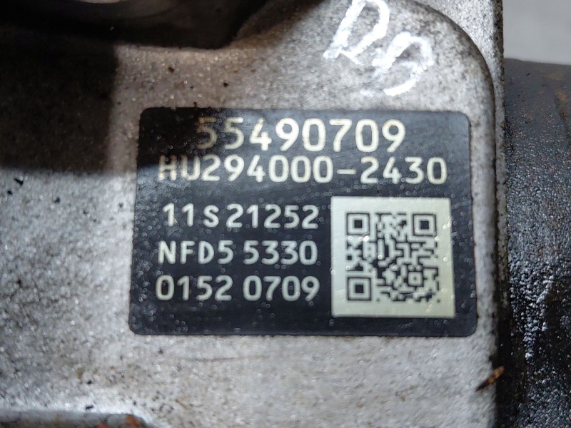 Recambio de bomba inyeccion para opel zafira tourer selective referencia OEM IAM 55490709 819262 