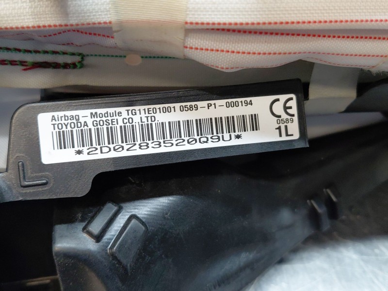 Recambio de airbag cortina delantero izquierdo para lexus ux (za10) essence referencia OEM IAM 6218076040  