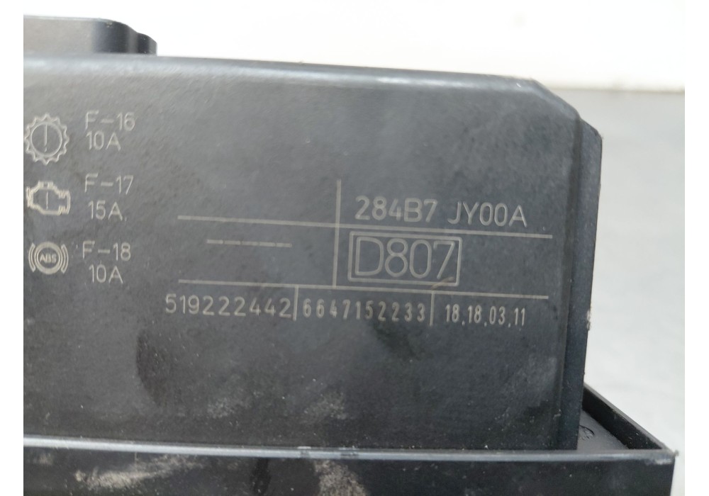 Recambio de caja reles / fusibles para renault koleos i (hy_) 2.0 dci 4x4 (hy0k) referencia OEM IAM 284B7JY00A  