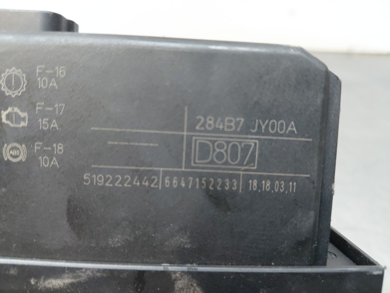 Recambio de caja reles / fusibles para renault koleos i (hy_) 2.0 dci 4x4 (hy0k) referencia OEM IAM 284B7JY00A  