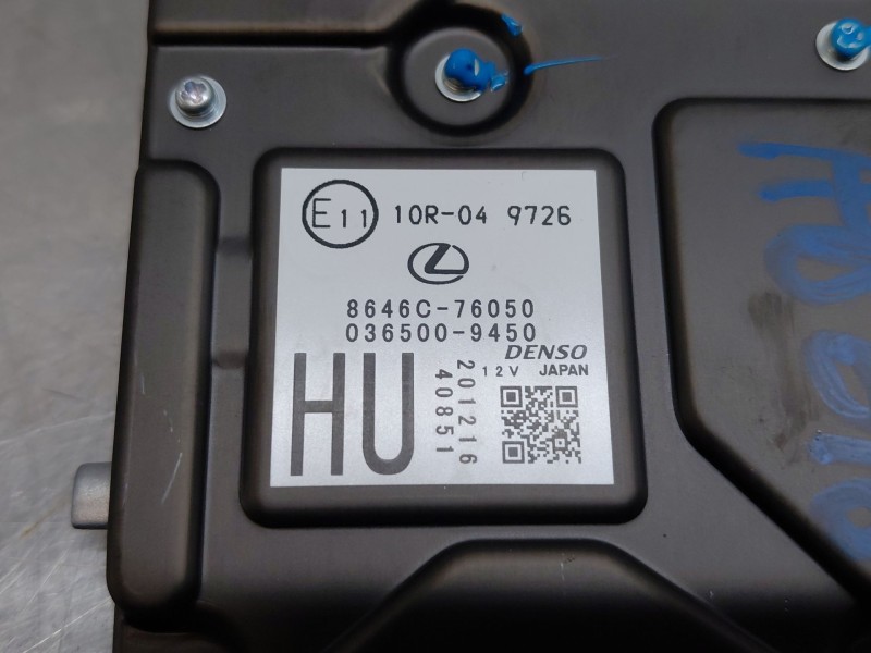Recambio de sensor de aparcamiento para lexus ux (za10) essence referencia OEM IAM 8646C76050  
