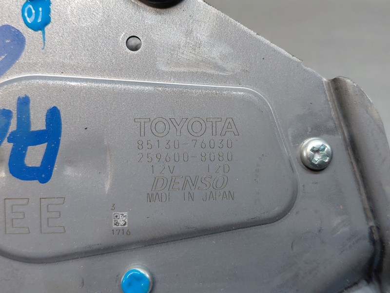 Recambio de motor limpia trasero para lexus ux (za10) essence referencia OEM IAM 8513076030  