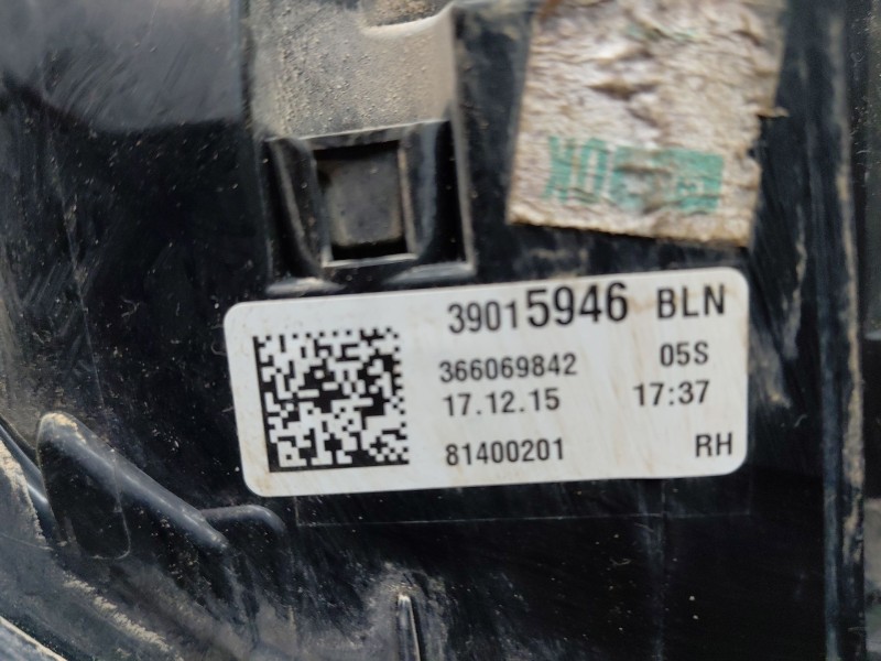 Recambio de piloto trasero derecho para opel astra k lim. 5türig dynamic referencia OEM IAM   