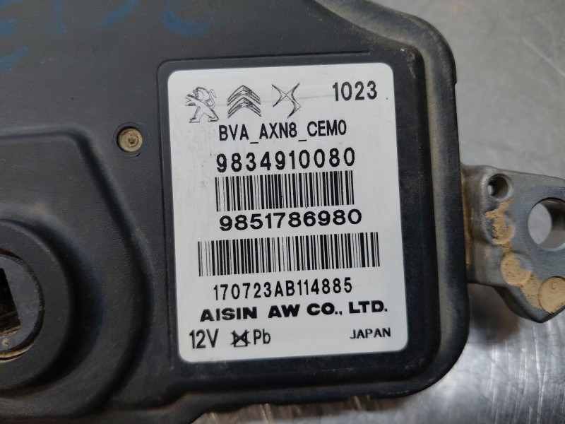 Recambio de centralita cambio automatico para peugeot 2008 (p2) allure referencia OEM IAM 9834910080 9851786980 