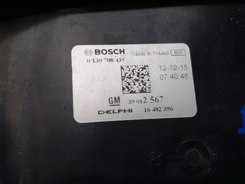 Recambio de electroventilador para opel astra k lim. 5türig dynamic referencia OEM IAM 39012567  