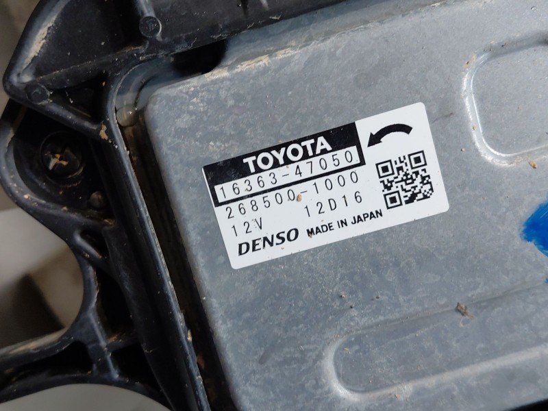 Recambio de electroventilador para lexus ux (za10) essence referencia OEM IAM 1636024070  