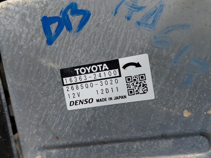 Recambio de electroventilador para lexus ux (za10) essence referencia OEM IAM 1636024070  