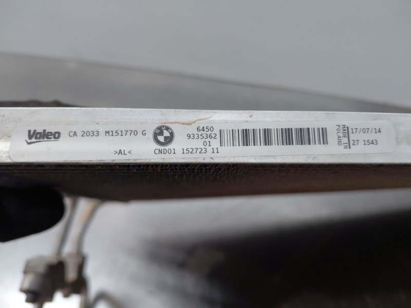 Recambio de condensador / radiador aire acondicionado para bmw serie 4 coupe (f32) 428i referencia OEM IAM 64509335362  