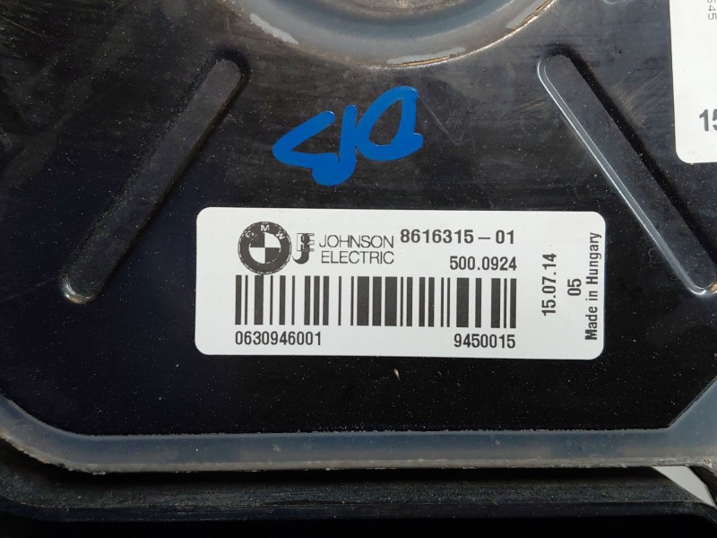 Recambio de electroventilador para bmw serie 4 coupe (f32) 428i referencia OEM IAM 17428641963  
