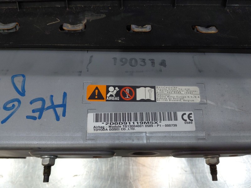 Recambio de kit airbag para lexus ux (_aa1_, _ah1_, _ma1_) 200 (mzaa10) referencia OEM IAM 554007603040  