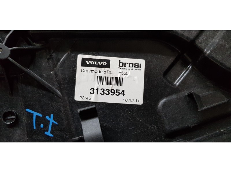 Recambio de elevalunas trasero izquierdo para volvo v40 basis referencia OEM IAM 31276217  