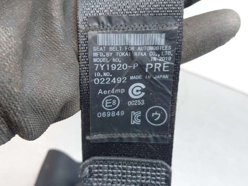 Recambio de cinturon seguridad trasero derecho para lexus ux (_aa1_, _ah1_, _ma1_) 200 (mzaa10) referencia OEM IAM   