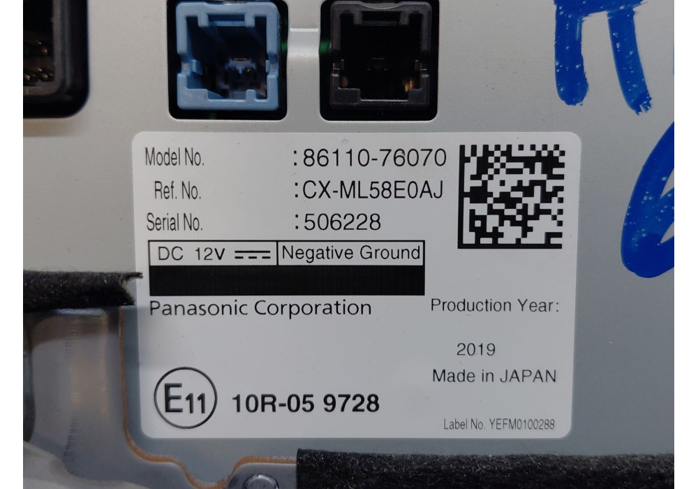 Recambio de pantalla multifuncion para lexus ux (_aa1_, _ah1_, _ma1_) 200 (mzaa10) referencia OEM IAM   