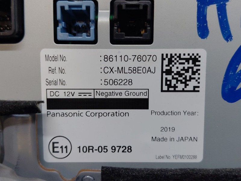 Recambio de pantalla multifuncion para lexus ux (_aa1_, _ah1_, _ma1_) 200 (mzaa10) referencia OEM IAM   
