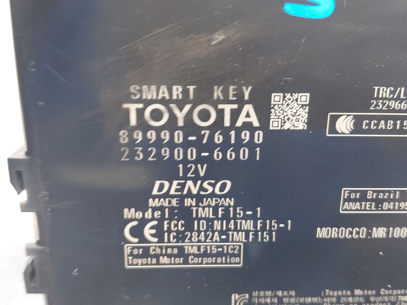 Recambio de modulo electronico para lexus ux (_aa1_, _ah1_, _ma1_) 200 (mzaa10) referencia OEM IAM   