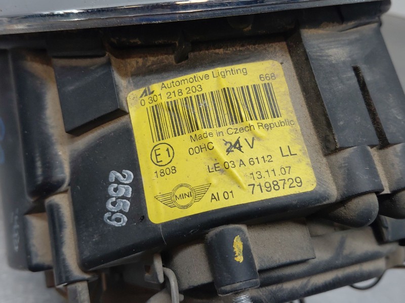 Recambio de faro izquierdo para bmw mini cabrio (r52) cooper referencia OEM IAM   