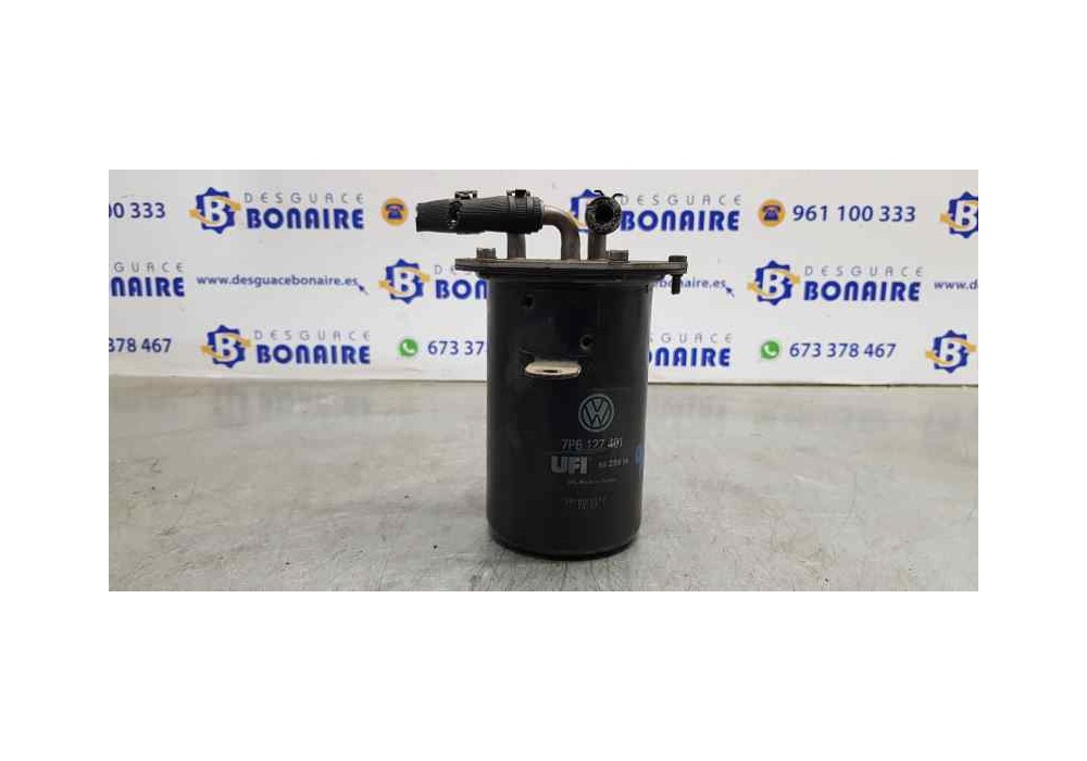 Recambio de soporte filtro gasoil para porsche cayenne (typ 92aa) diesel referencia OEM IAM 7P6127401  