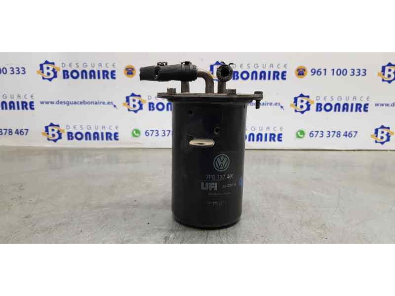 Recambio de soporte filtro gasoil para porsche cayenne (typ 92aa) diesel referencia OEM IAM 7P6127401  