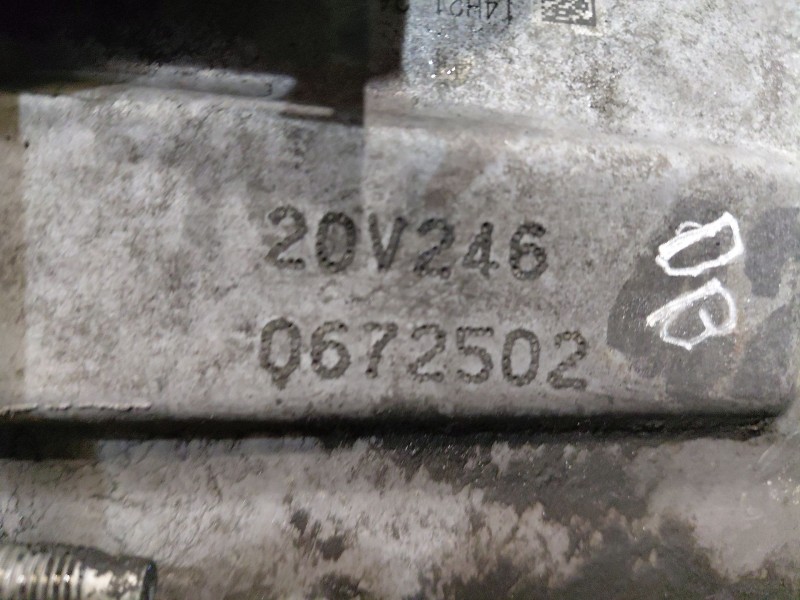 Recambio de caja cambios para citroën c-elysée shine referencia OEM IAM 20V246  