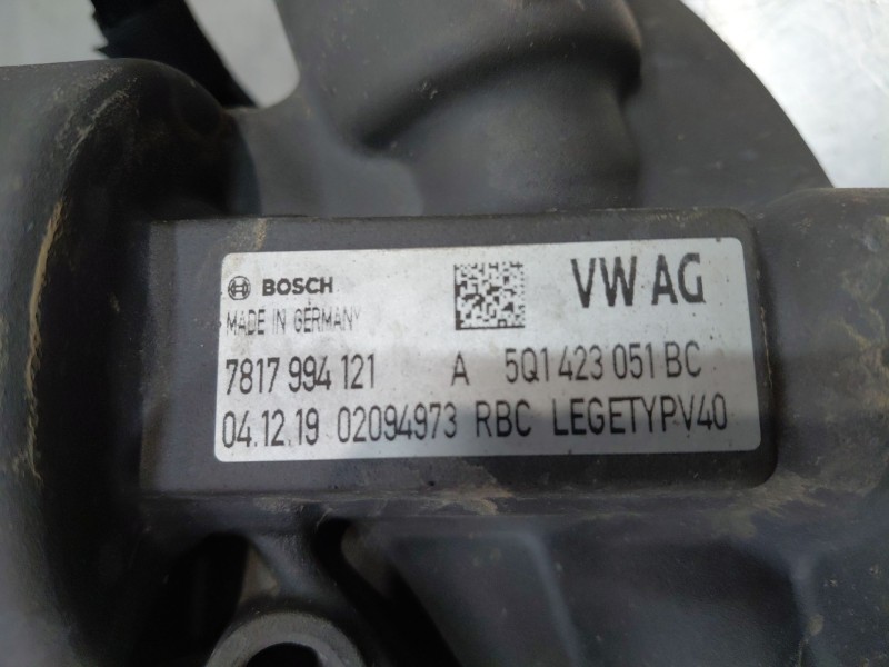 Recambio de cremallera direccion para volkswagen golf vii lim. (bq1) bluemotion referencia OEM IAM 5Q1423055M 5Q1423051BC 