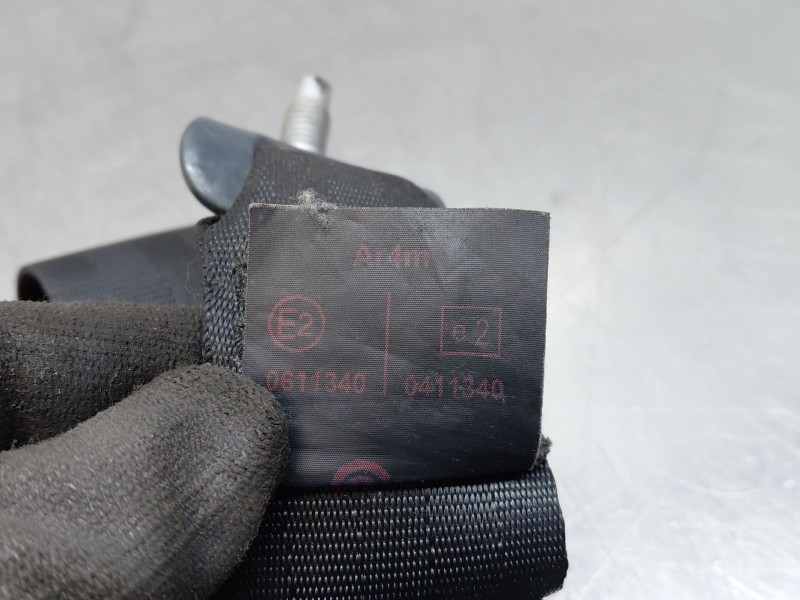 Recambio de cinturon seguridad trasero izquierdo para citroën c-elysée shine referencia OEM IAM 96757050XY  