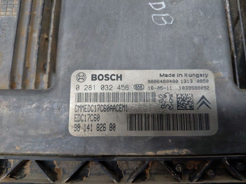 Recambio de centralita motor uce para peugeot 308 acces referencia OEM IAM 9814182680  