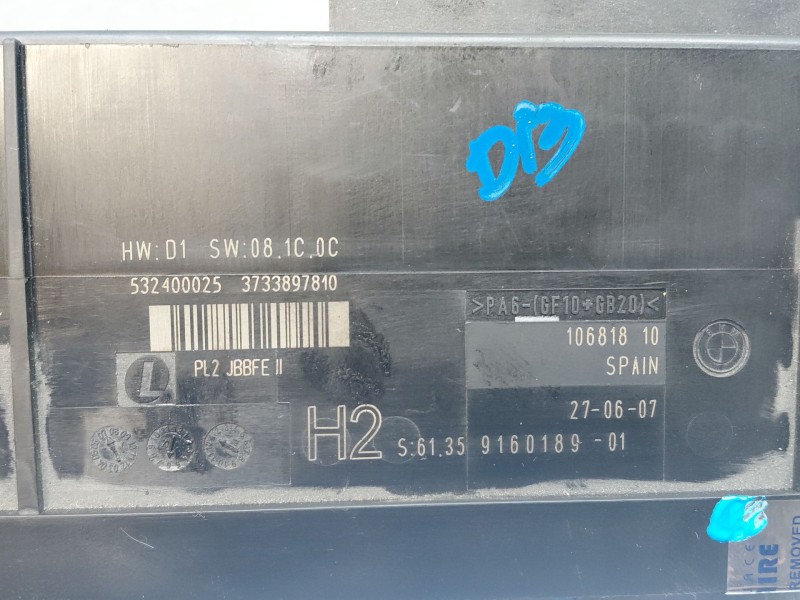 Recambio de modulo confort para bmw 1 (e87) 118 d referencia OEM IAM 532400025  