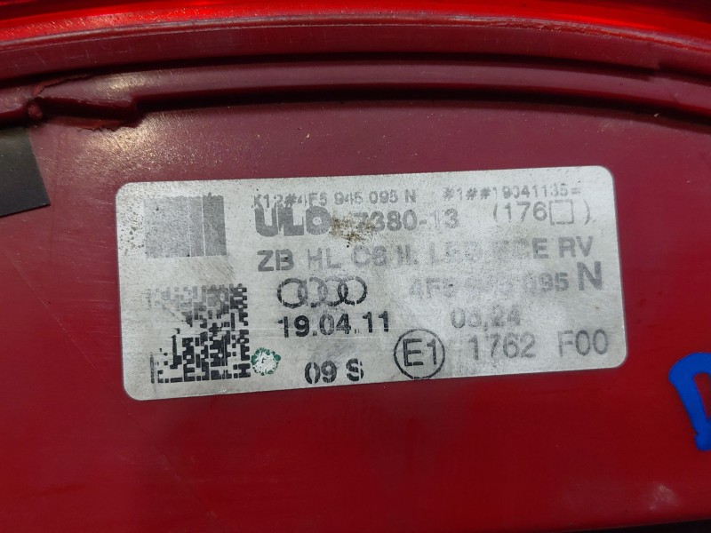 Recambio de piloto trasero izquierdo para audi a6 c6 (4f2) 2.0 tdi referencia OEM IAM 4F5945095N  