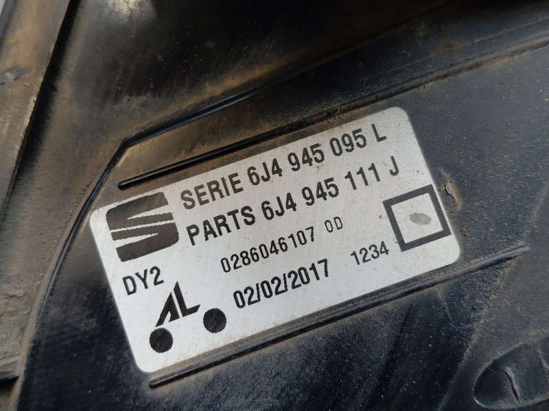 Recambio de piloto trasero izquierdo para seat ibiza iv (6j5, 6p1) 1.2 tsi referencia OEM IAM   
