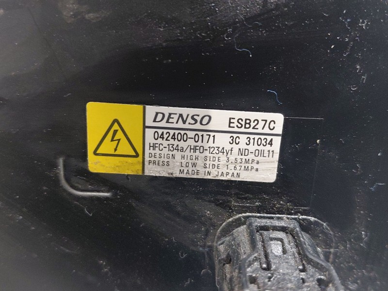 Recambio de compresor aire acondicionado para lexus ux (_aa1_, _ah1_, _ma1_) 200 (mzaa10) referencia OEM IAM 8837033040 04240001
